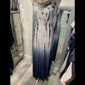 Tie Dye Summer Maxi  Dress🦋